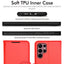 [Wallet Case] Protective Cover with Cash & Card Holder, Stand and Wrist Strap For Samsung Galaxy S22 Ultra