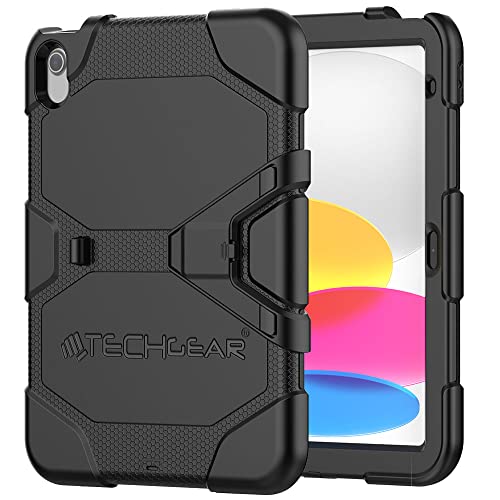 [G-SHOCK Case] Heavy Duty Long Survival Screen Protector Case for Apple iPad 11th & 10th Generation, iPad 2025 / 2022