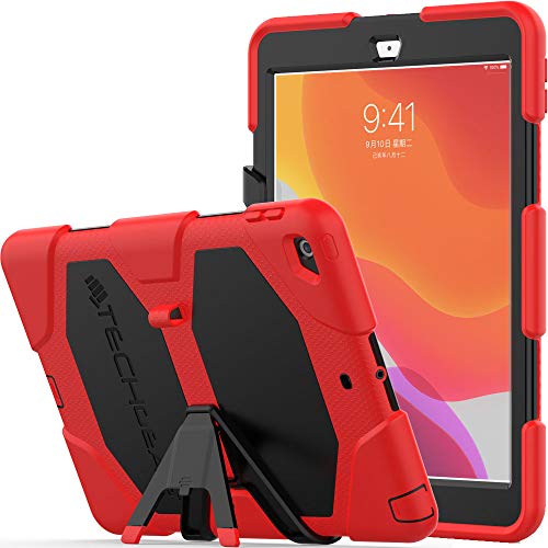 [G-SHOCK Case] Heavy Duty Long Survival Screen Protector Case for iPad 10.2" 2021, 2020, 2019 [9th/8th/7th Generation]