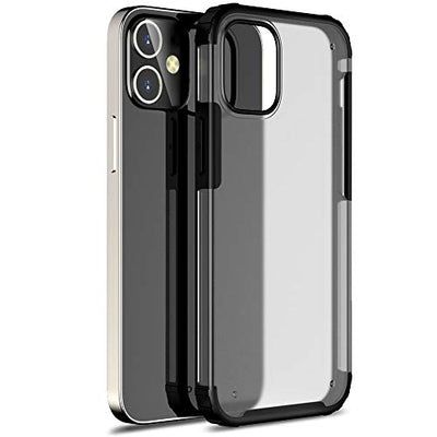 [Fusion FX Case] Slim & Light Tough Fused Gel Bumper & Hard Back Matte Case for iPhone 12 Mini