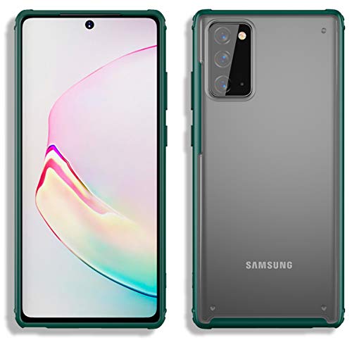 [Fusion FX Case] Slim & Light Tough Fused Gel Bumper & Hard Back Matte Case for Samsung Galaxy Note 20