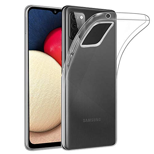 [AirFlex Case] Crystal Clear Slim & Light, Protective,  Soft Gel Cover for Samsung Galaxy A03s