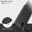 [Stealth Case] Samsung Galaxy S10 Lite Soft Protective Slim Cover with Carbon Fibre Detailing