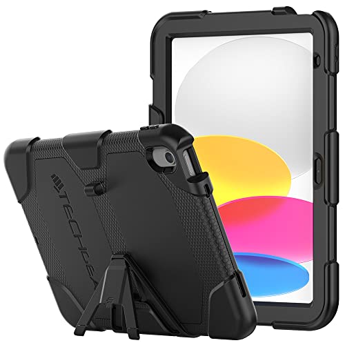 [G-SHOCK Case] Heavy Duty Long Survival Screen Protector Case for Apple iPad 11th & 10th Generation, iPad 2025 / 2022