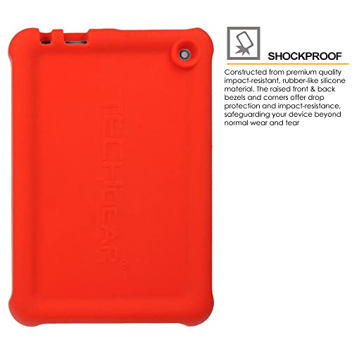 [Bumper Case] Shockproof Soft Easy Grip Case for Amazon Fire 7" (2022 / 12th Generation)