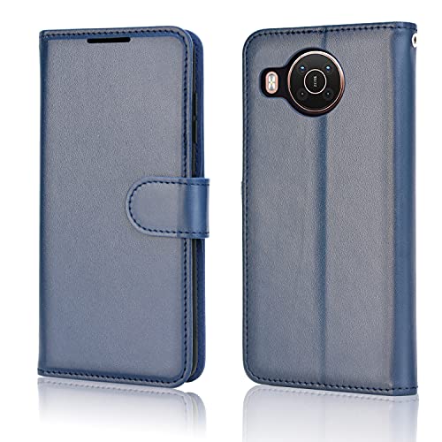 [Wallet Case] Protective Cover with Cash & Card Holder, Stand and Wrist Strap For Nokia X10 / X20