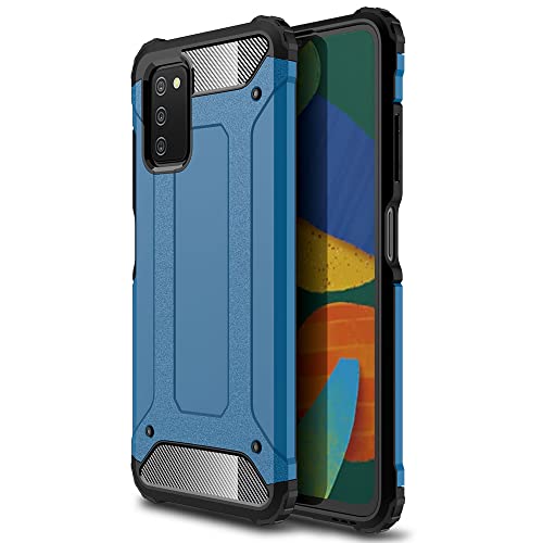 [Tough Armoured Case] ShockProof Dual-Layer Protective Heavy Duty Cover for Samsung Galaxy A03s