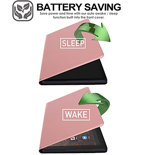 [Smart Case] Slim Stand Cover with Auto Sleep/Wake for Amazon Fire HD 10 / HD10 Plus (2021 / 11th Generation)