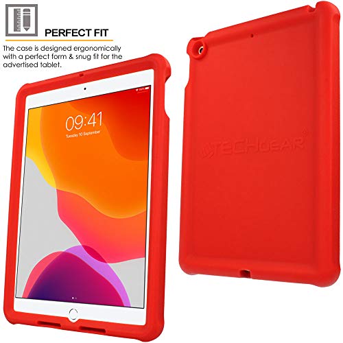 [Bumper Case] Shockproof Soft Easy Grip Case for Apple iPad 10.2", 9th / 8th / 7th Generation