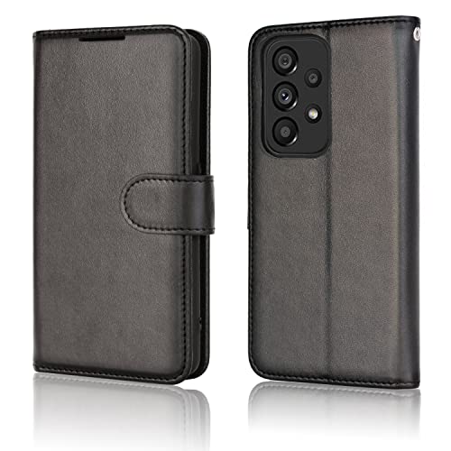 [Wallet Case] Protective Cover with Cash & Card Holder, Stand and Wrist Strap For Samsung Galaxy A13