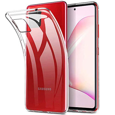 [AirFlex Case] Crystal Clear Slim & Light, Protective,  Soft Gel Cover for Samsung Galaxy Note 10 Lite