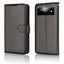 [Wallet Case] Protective Cover with Cash & Card Holder, Stand and Wrist Strap For Google Pixel 6