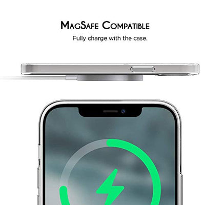 [AirFlex Case] Crystal Clear Slim & Light, Protective,  Soft Gel Cover for iPhone 12 Pro Max