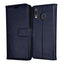 [Wallet Case] Protective Cover with Cash & Card Holder, Stand and Wrist Strap For Samsung Galaxy A20e
