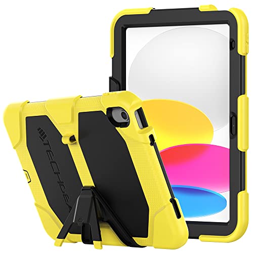 [G-SHOCK Case] Heavy Duty Long Survival Screen Protector Case for Apple iPad 11th & 10th Generation, iPad 2025 / 2022