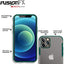 [Fusion FX Case] Slim & Light Tough Fused Gel Bumper & Hard Back Matte Case for iPhone 12 Mini