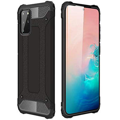 [Tough Armoured Case] ShockProof Dual-Layer Protective Heavy Duty Cover for Samsung Galaxy S20 Plus