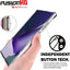 [Fusion HD Case] Shockproof Fused Gel Bumper & Hard Back Slim Clear Cover for Samsung Galaxy Galaxy S22 Ultra