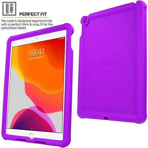 [Bumper Case] Shockproof Soft Easy Grip Case for Apple iPad 10.2", 9th / 8th / 7th Generation