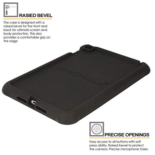[Bumper Case] Shockproof Soft Easy Grip Case for Apple iPad Mini 5 2019, iPad Mini 4
