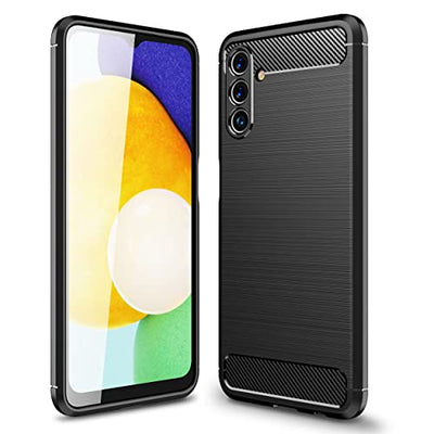 [Stealth Case] Samsung Galaxy A04s Soft Protective Slim Cover with Carbon Fibre Detailing