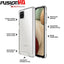 [Fusion HD Case] Shockproof Fused Gel Bumper & Hard Back Slim Clear Cover for Samsung Galaxy A22 5G