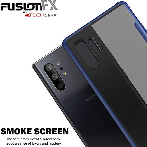 [Fusion FX Case] Slim & Light Tough Fused Gel Bumper & Hard Back Matte Case for Samsung Galaxy Note 10 Plus
