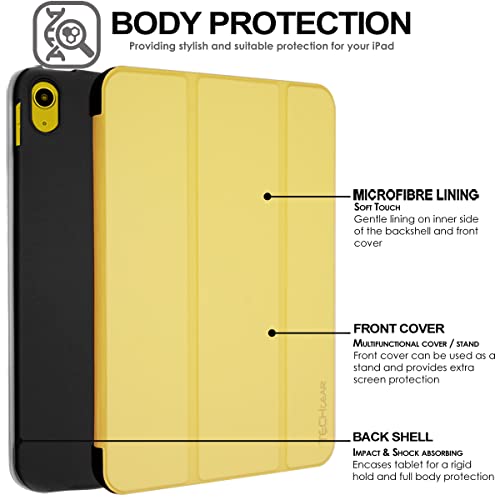 [Smart Case] Slim Stand Cover with Auto Sleep/Wake for Apple iPad 11th & 10th Generation, iPad 2025 / 2022