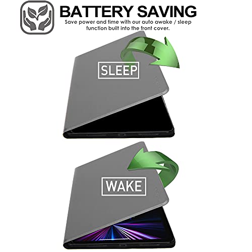 [Smart Case] Slim Stand Cover with Auto Sleep/Wake for Apple iPad Pro 11" 2022, 2021, 2020 & 2018 [4th, 3rd, 2nd & 1st Generations]