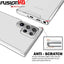 [Fusion HD Case] Shockproof Fused Gel Bumper & Hard Back Slim Clear Cover for Samsung Galaxy Galaxy S23 Ultra