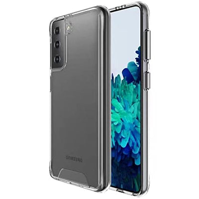 [Fusion HD Case] Shockproof Fused Gel Bumper & Hard Back Slim Clear Cover for Samsung Galaxy Galaxy S23