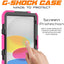 [G-SHOCK Case] Heavy Duty Long Survival Screen Protector Case for Apple iPad 11th & 10th Generation, iPad 2025 / 2022