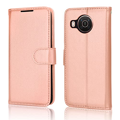 [Wallet Case] Protective Cover with Cash & Card Holder, Stand and Wrist Strap For Nokia X10 / X20