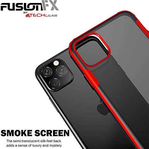 [Fusion FX Case] Slim & Light Tough Fused Gel Bumper & Hard Back Matte Case for iPhone 11 Pro Max