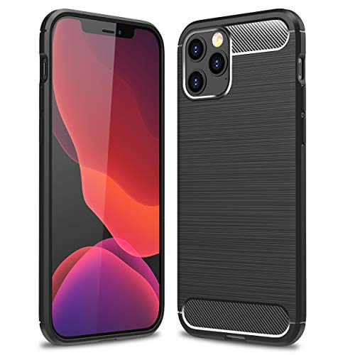 [Stealth Case] iPhone 12 Mini Soft Protective Slim Cover with Carbon Fibre Detailing