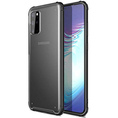 [Fusion FX Case] Slim & Light Tough Fused Gel Bumper & Hard Back Matte Case for Samsung Galaxy S20 Plus