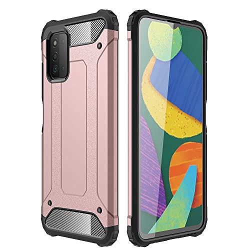 [Tough Armoured Case] ShockProof Dual-Layer Protective Heavy Duty Cover for Samsung Galaxy A03s
