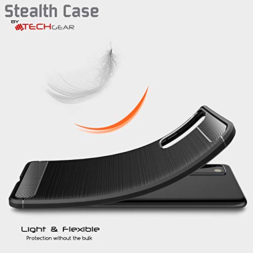 [Stealth Case] Samsung Galaxy S20 FE Soft Protective Slim Cover with Carbon Fibre Detailing