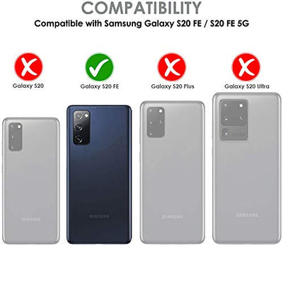 [Tough Armoured Case] ShockProof Dual-Layer Protective Heavy Duty Cover for Samsung Galaxy S20 FE