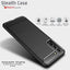 [Stealth Case] Samsung Galaxy S21 FE Soft Protective Slim Cover with Carbon Fibre Detailing