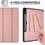 [Smart Case] Slim Stand Cover with Auto Sleep/Wake for Samsung Galaxy Tab S7 FE 12.4" (SM-T730/T736) & Tab S8 Plus 12.4" (SM-X800/X806)