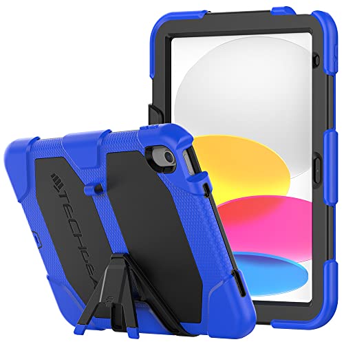 [G-SHOCK Case] Heavy Duty Long Survival Screen Protector Case for Apple iPad 11th & 10th Generation, iPad 2025 / 2022