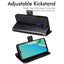 [Wallet Case] Protective Cover with Cash & Card Holder, Stand and Wrist Strap For Oppo A9 2020