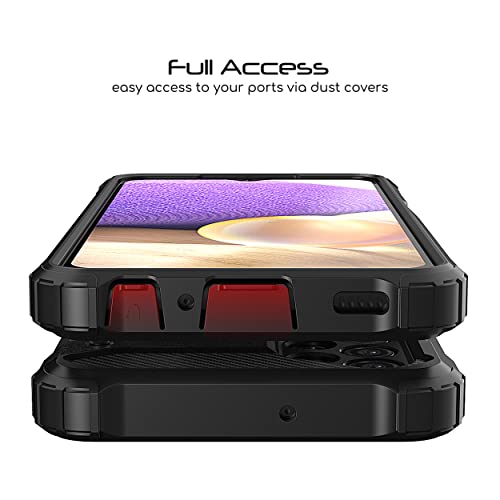 [Tough Armoured Case] ShockProof Dual-Layer Protective Heavy Duty Cover for Samsung Galaxy A33 5G