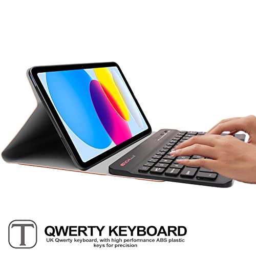 [Strike Folio] Keyboard Case for Apple iPad 11th & 10th Generation, iPad 2025 / 2022