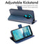 [Wallet Case] Protective Cover with Cash & Card Holder, Stand and Wrist Strap For Nokia 3.4
