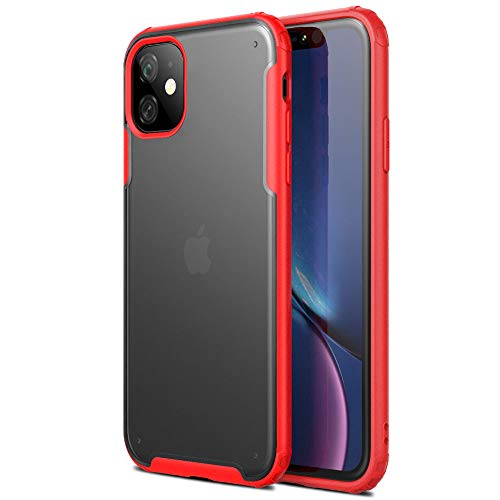 [Fusion FX Case] Slim & Light Tough Fused Gel Bumper & Hard Back Matte Case for iPhone 11