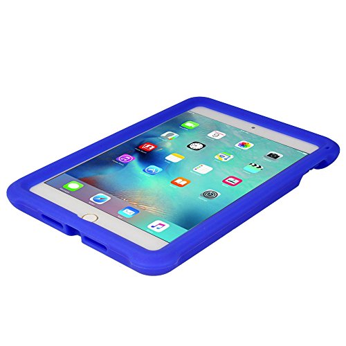 [Bumper Case] Shockproof Soft Easy Grip Case for Apple iPad Mini 5 2019, iPad Mini 4