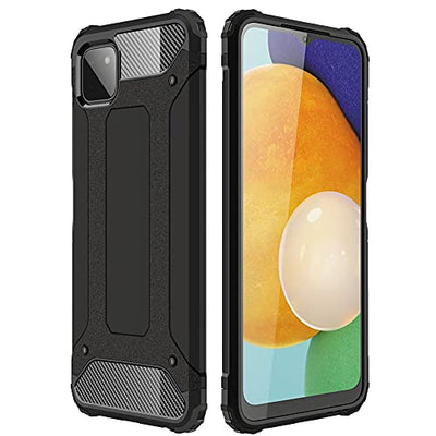 [Tough Armoured Case] ShockProof Dual-Layer Protective Heavy Duty Cover for Samsung Galaxy A22 5G