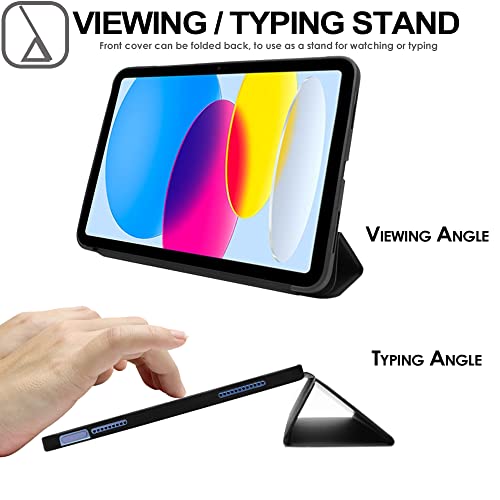 [Smart Case] Slim Stand Cover with Auto Sleep/Wake for Apple iPad 11th & 10th Generation, iPad 2025 / 2022